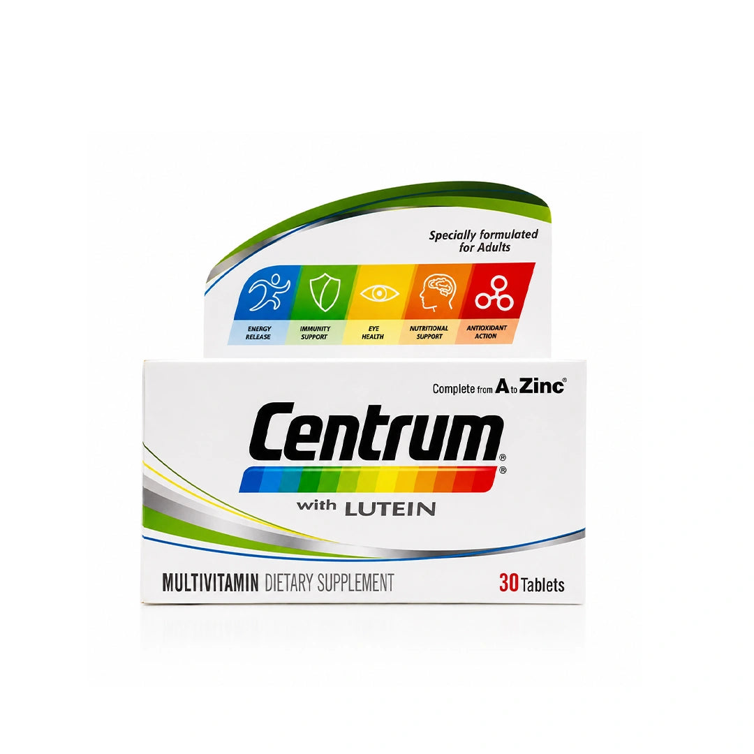 CENTRUM WITH LUTEIN TAB 30'S