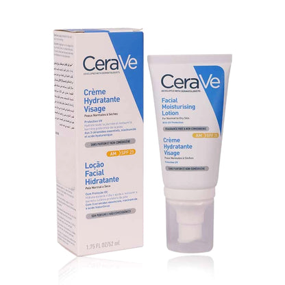 Cerave Facial Am Moisturising Lotion Spf25 52ml