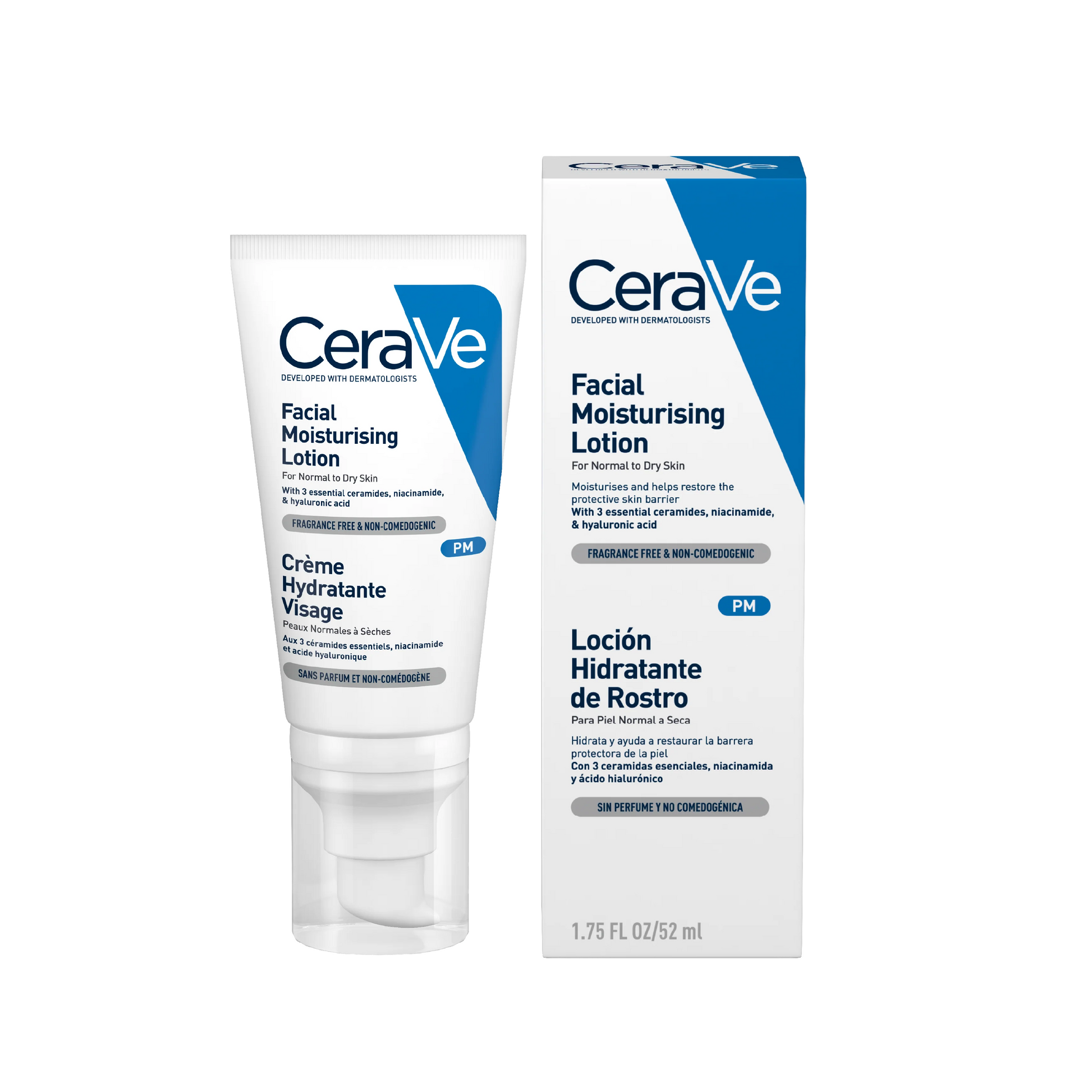Cerave Facial Pm Moisturising Lotion 52ml