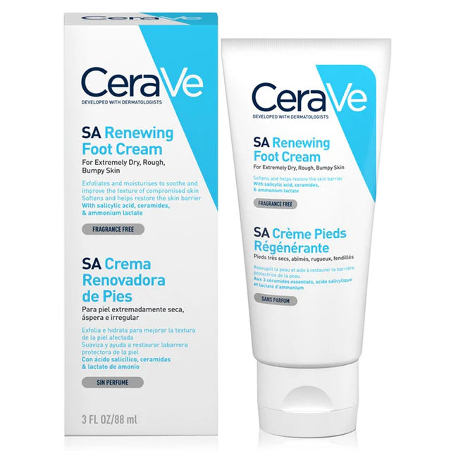 Cerave Sa Renewing Foot Cream