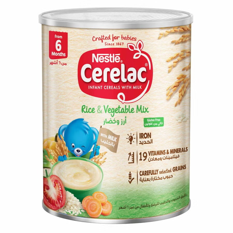 Cerelac Rice&Vegetable Mix 350Gm