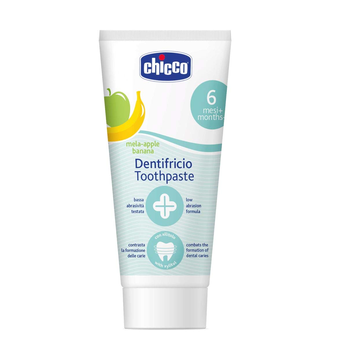 Chicco Kids Tooth Paste Apple And Banana 50ml 6m+
