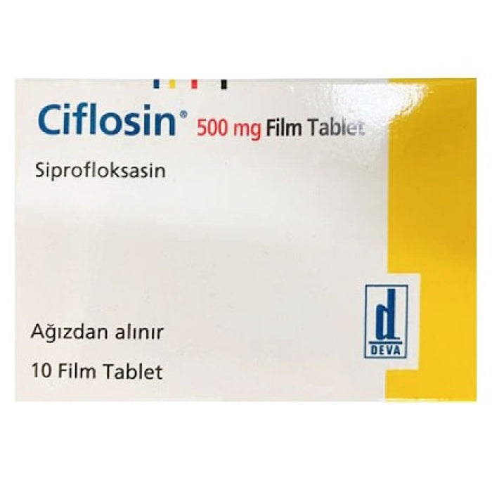 Ciflosin 500mg Tablets 10'S