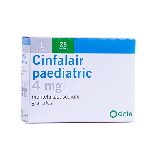 Cinfalair 4mg Ped Granules 2x14'S