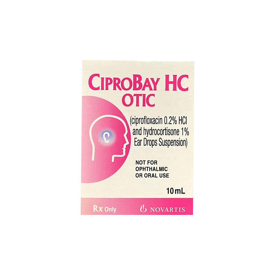Ciprobay Hc Otic Ear Drops 10ml