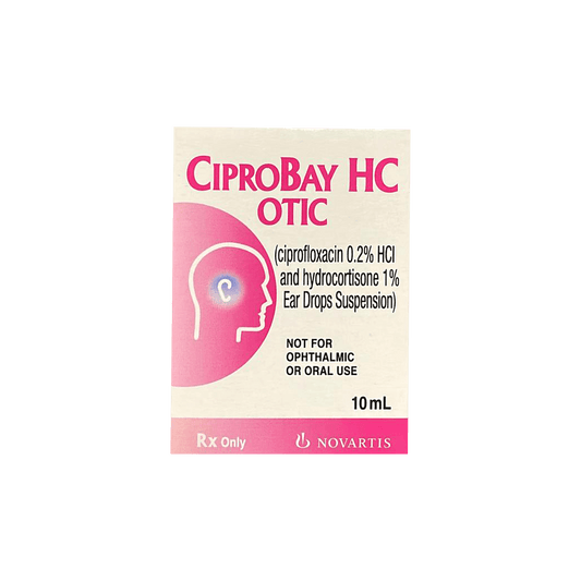 Ciprobay Hc Otic Ear Drops 10ml