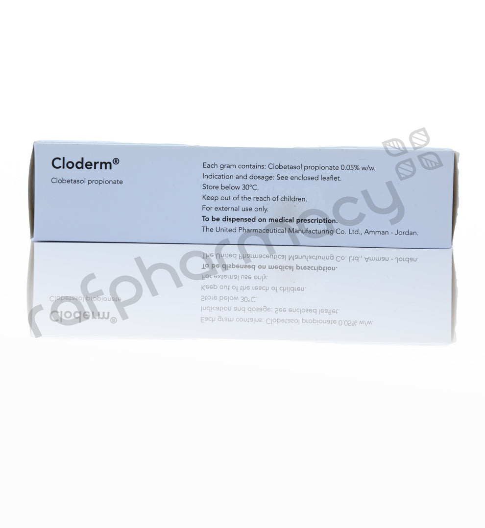 Cloderm Cream 25gm – Raf Pharmacy