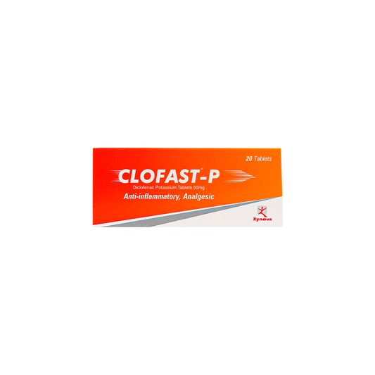 Clofast P 50mg Tablets 20'S