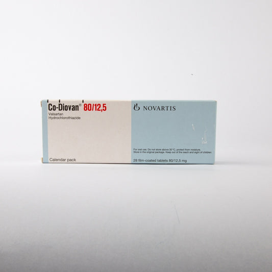 Co-Diovan 80/12.50mg Tablets 28'S