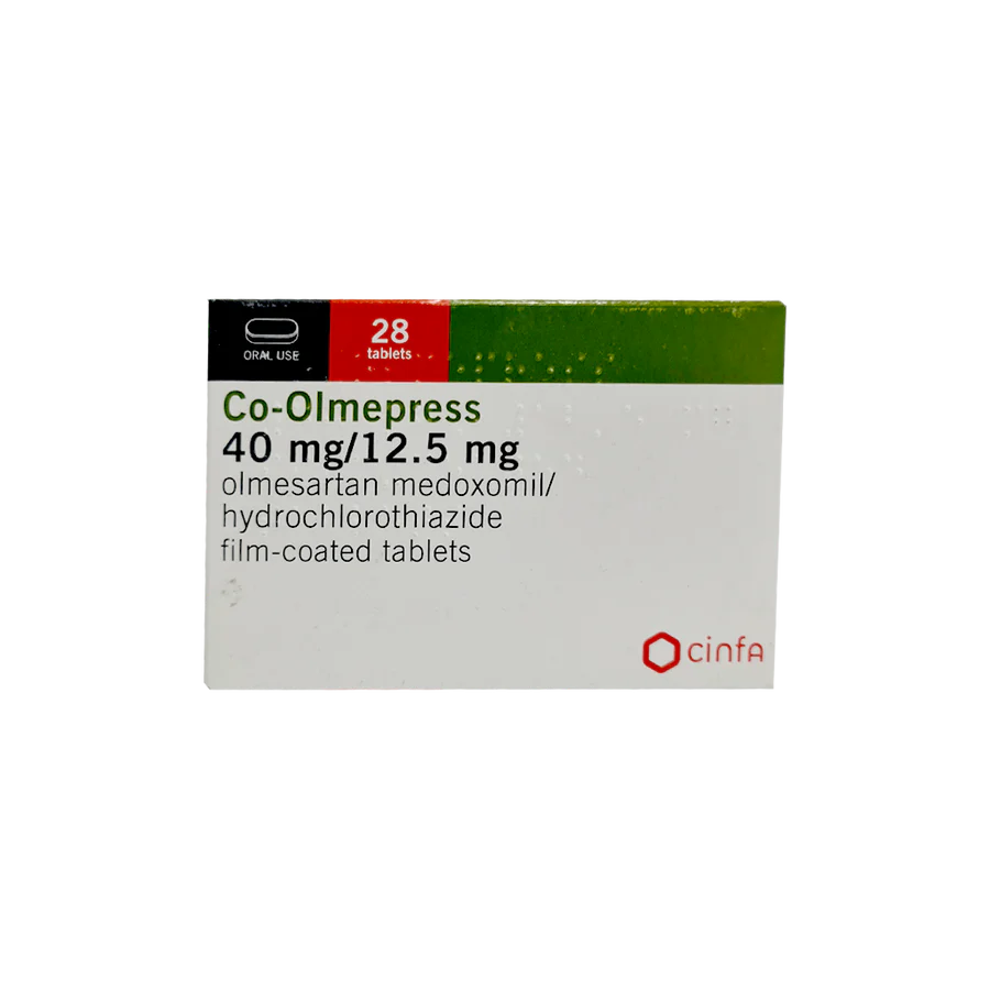 Co-Olmepress 40mg/12.5mg Tablets 28'S