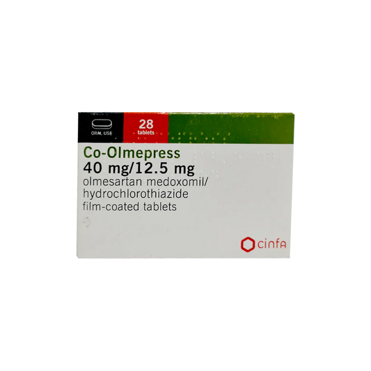 Co-Olmepress 40mg/12.5mg Tablets 28'S