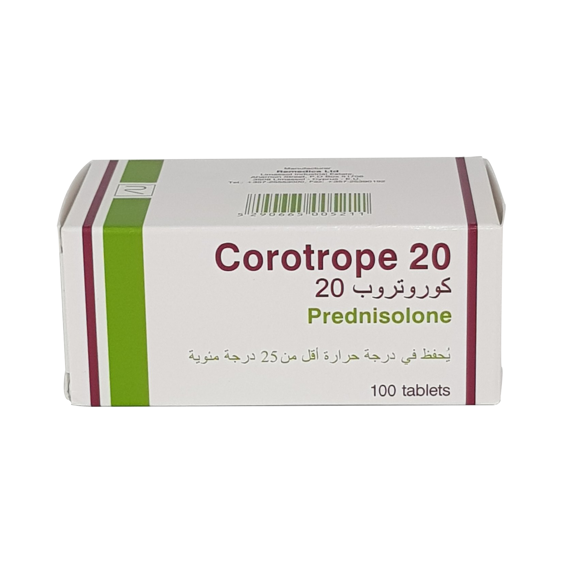 Corotrope 20mg Tablets 100'S
