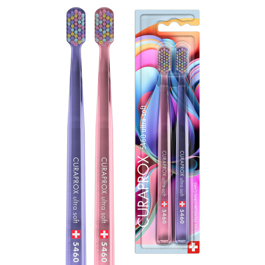 Curaprox 5460 Ultra Soft Toothbrush 2'S