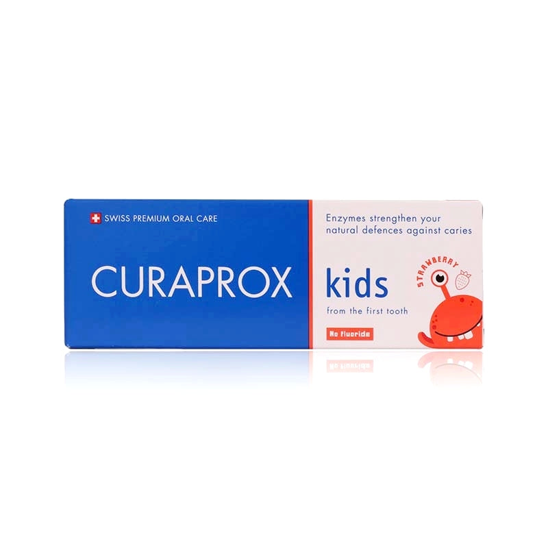 CURAPROX KIDS TOOTHPASTE STRAWBERRY FLAVOR NO FLUORIDE 60ML