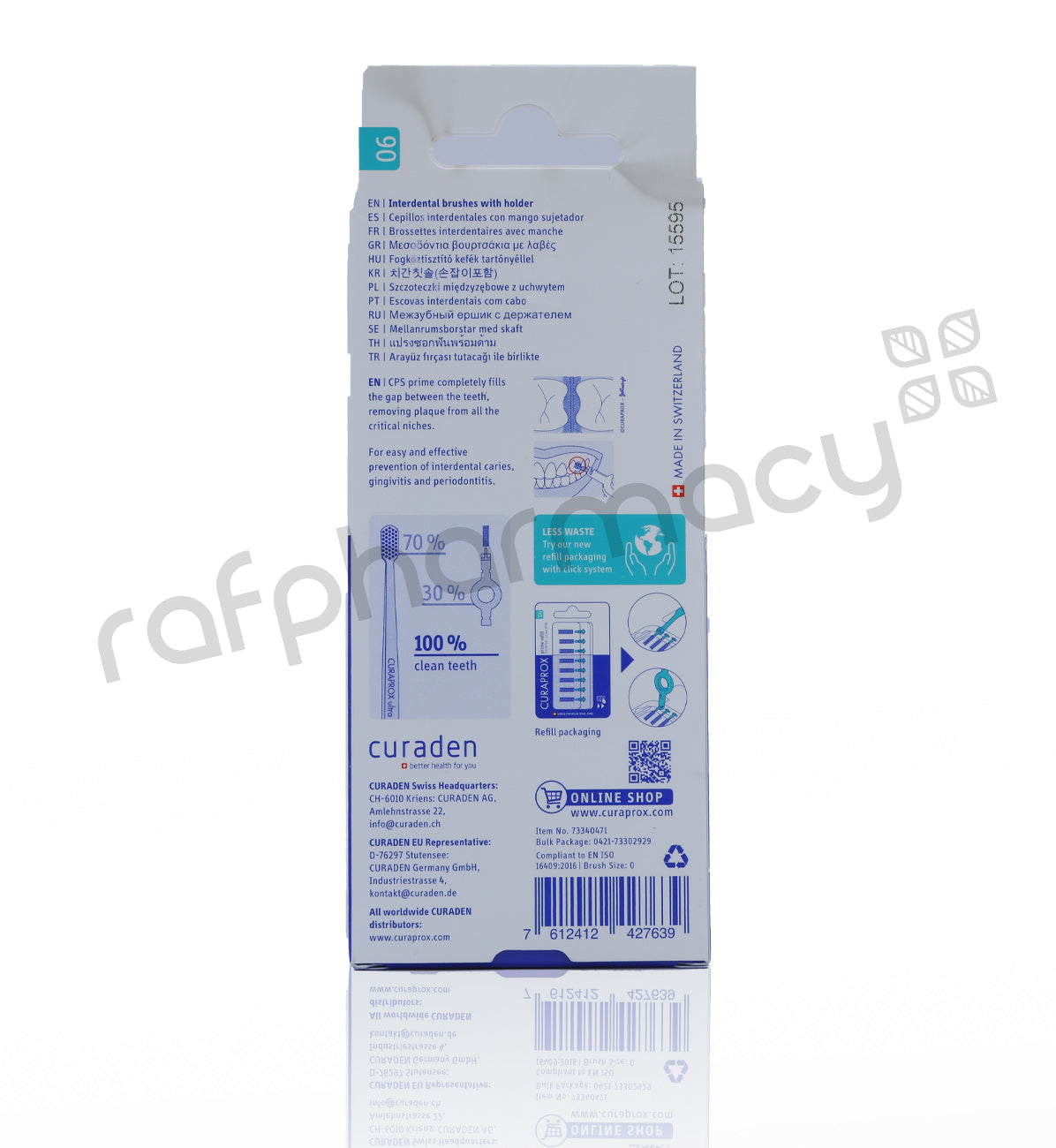 فرشاة بين الأسنان CURAPROX PRIME START CPS06 مع حامل