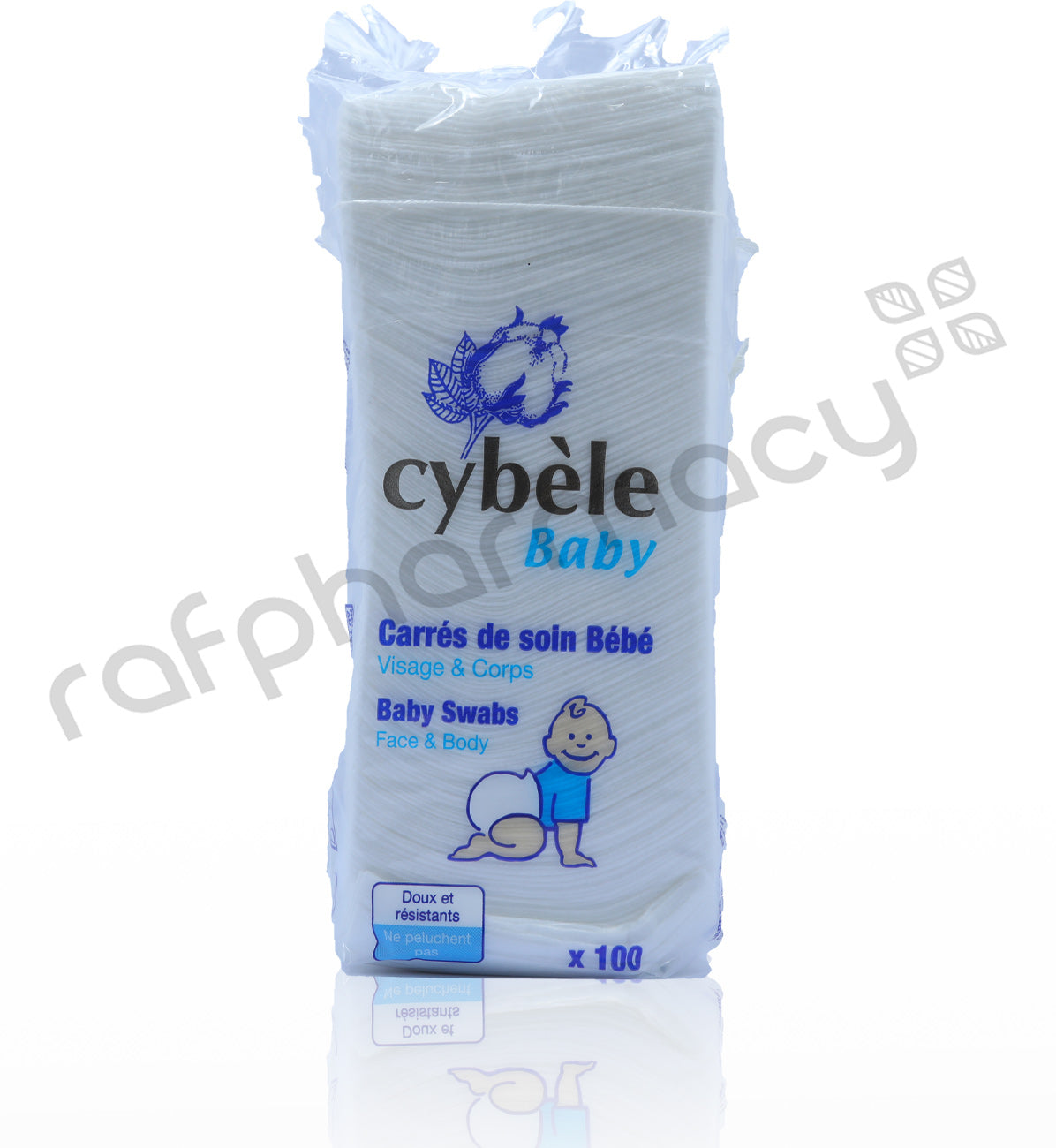 Cybele Babys Swabs Face And Body 100'S