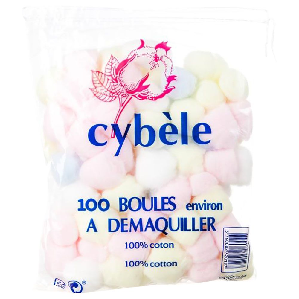 CYBELE COLOR COTTON BALL 100'S