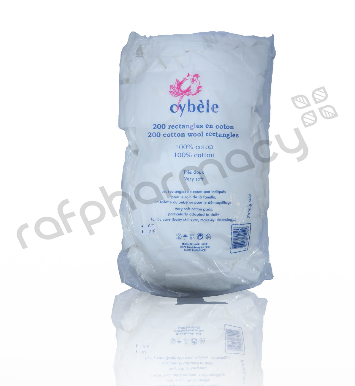 CYBELE COTTON PADS IN BULK 10/C 200'S