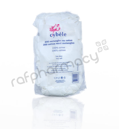 Cybele Cotton Wool Rectangles 200'S