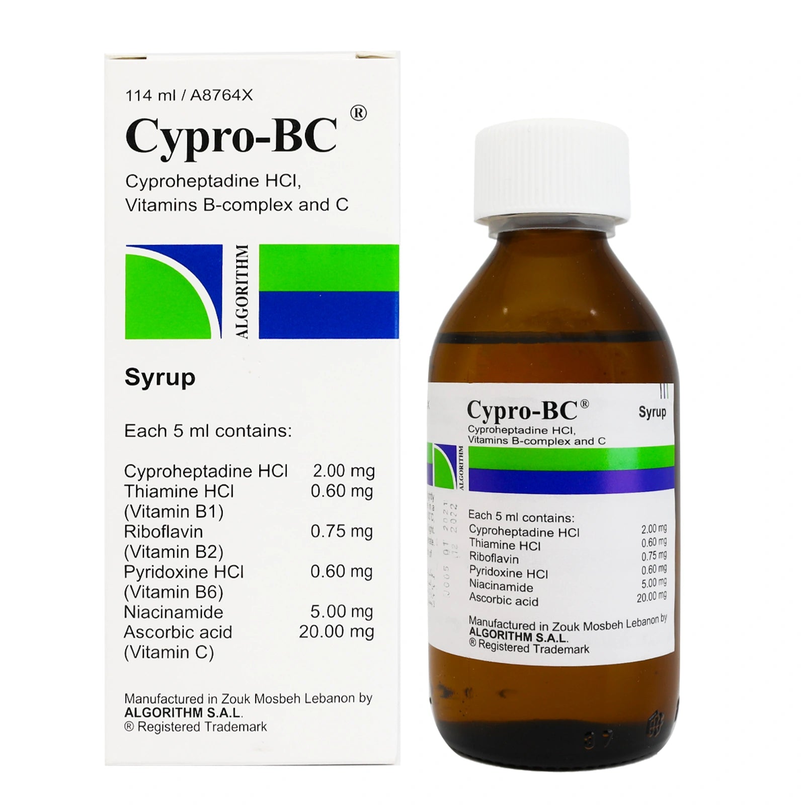 Cypro Bc Syrup 114Ml – Raf Pharmacy