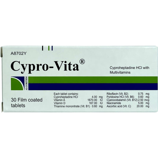 Cypro Vita Tablets 30'S