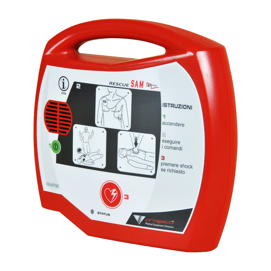 D-HEART RESCUE SAM AED DEFIBRILLATOR