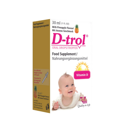D-Trol Vitamin D3 Drops 30Ml