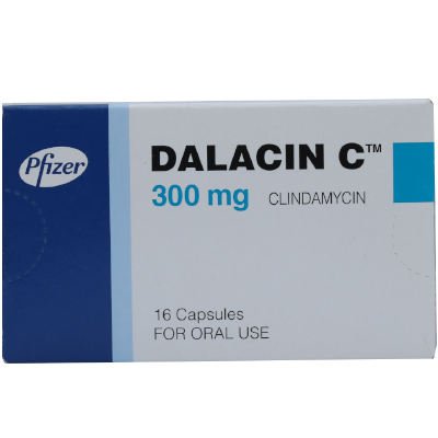Dalacin C 300mg Capsules 16'S