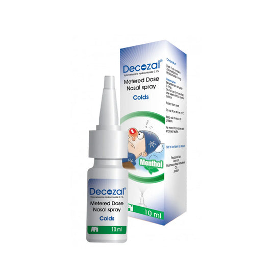 Decozal 0.1% Menthol Md Nasal Spray 10Ml