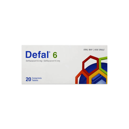 Defal 6mg Tablets 20'S – Raf Pharmacy