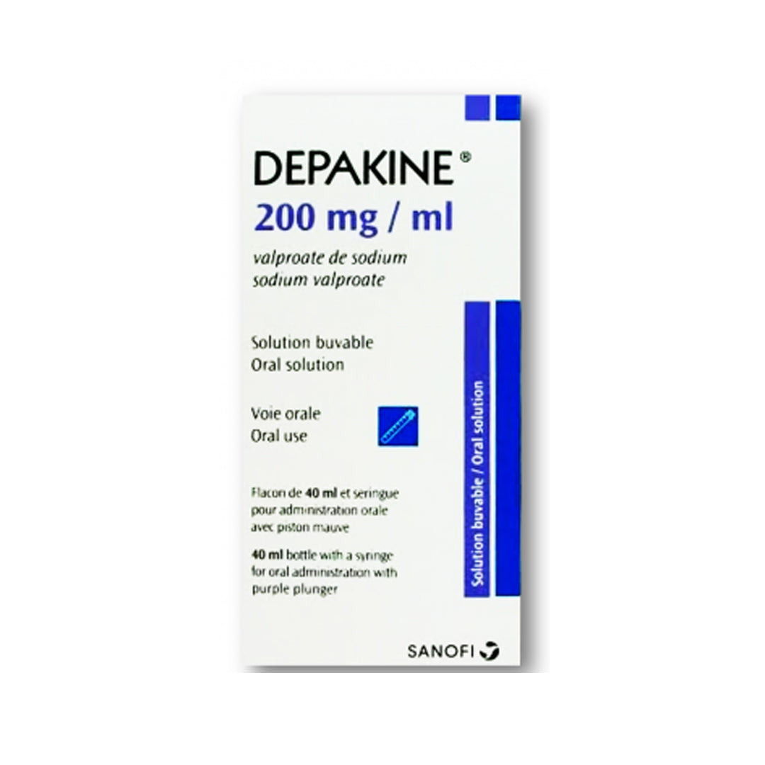 Depakine 200mg/Ml Solution 40ml