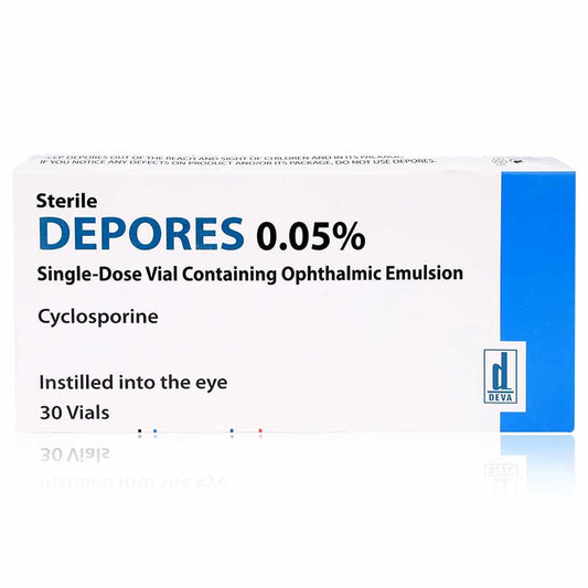 Depores 0.05% Ophthalmic Emultion Single Dose Vial 30'S