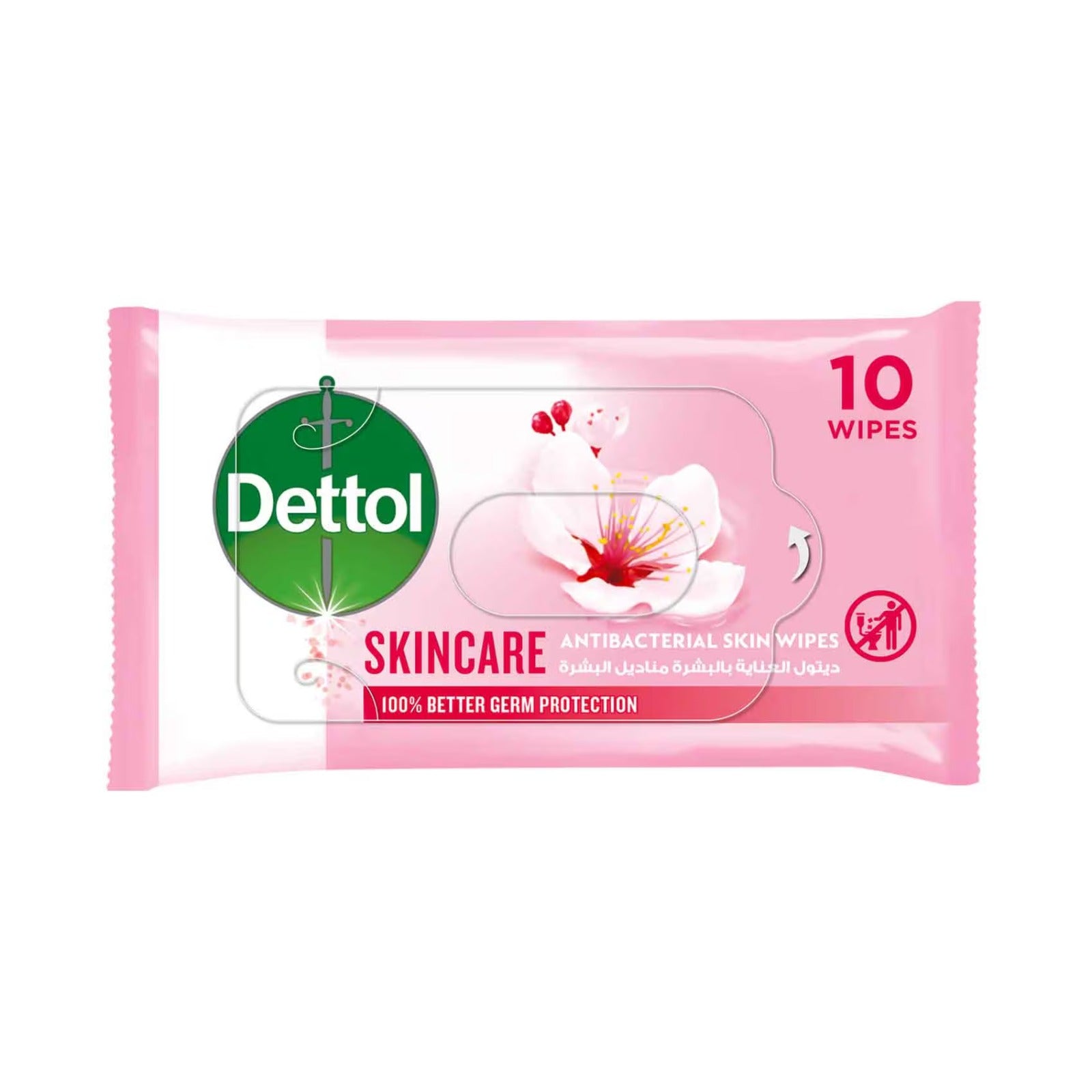 Dettol Skin Care Wipes 10'S