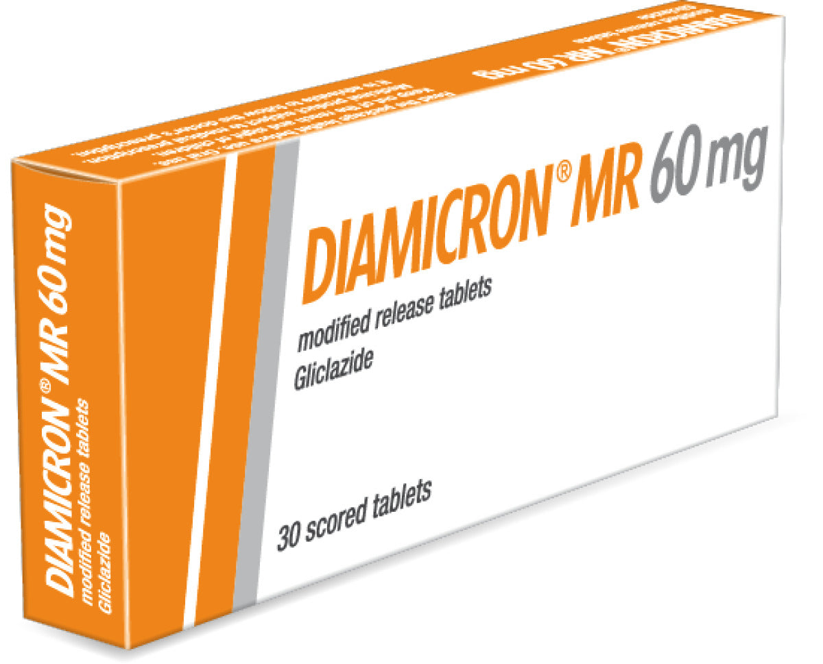 Diamicron Mr 60mg Tablets 30'S