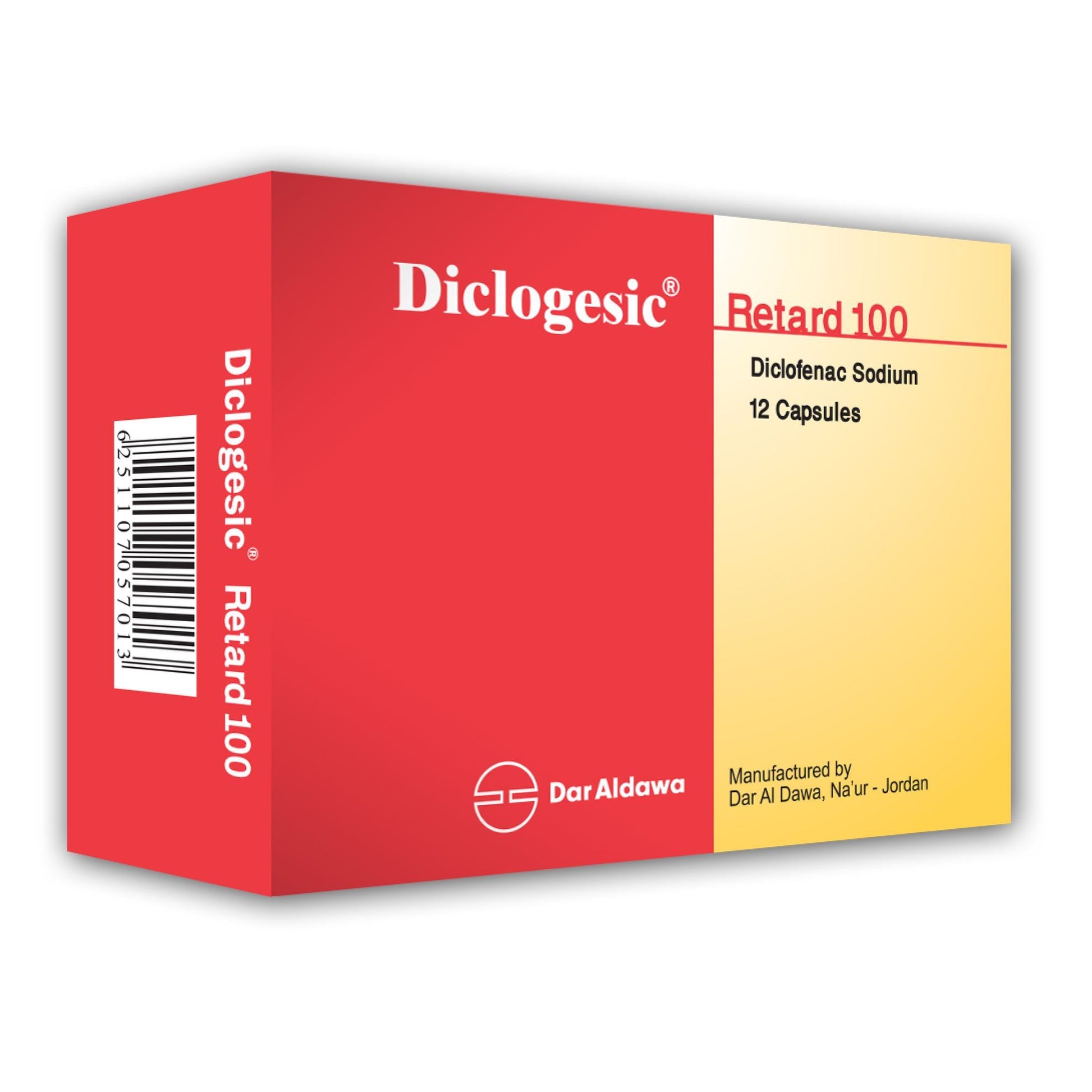 Diclogesic Retard 100Mg Capsules 12'S