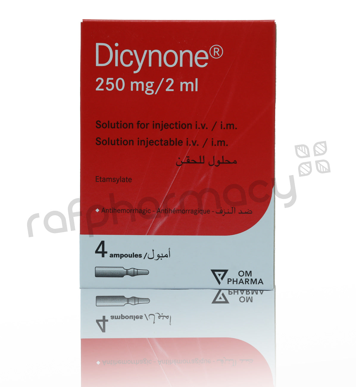 Dicynone 250Mg Ampoules 4'S