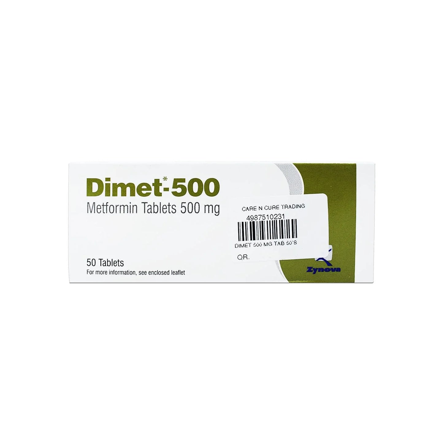 Dimet 500Mg Tablets 50'S