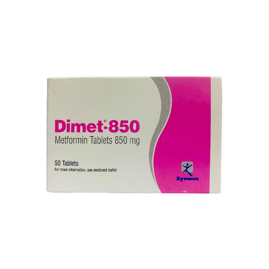 Dimet 850Mg Tablets 50'S