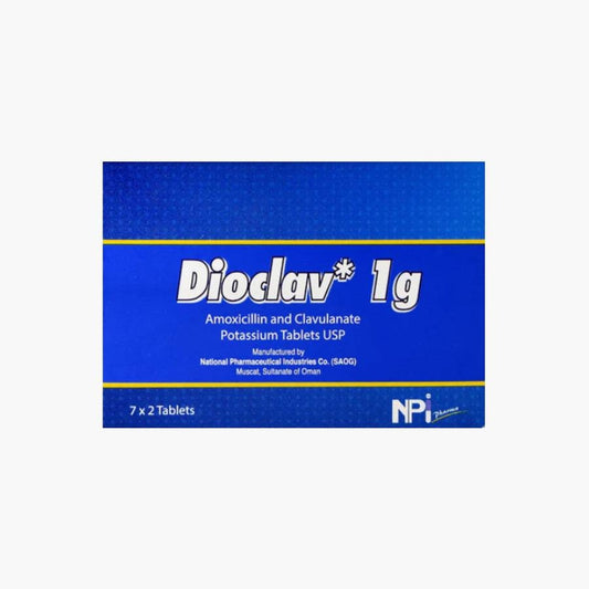 Dioclav 1g Tablets 14'S