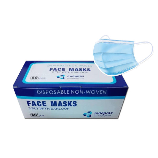 Disposable Face Mask  3ply  50'S