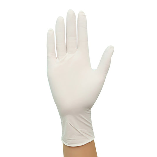 Disposable Latex Gloves Powdered Medium 100'S