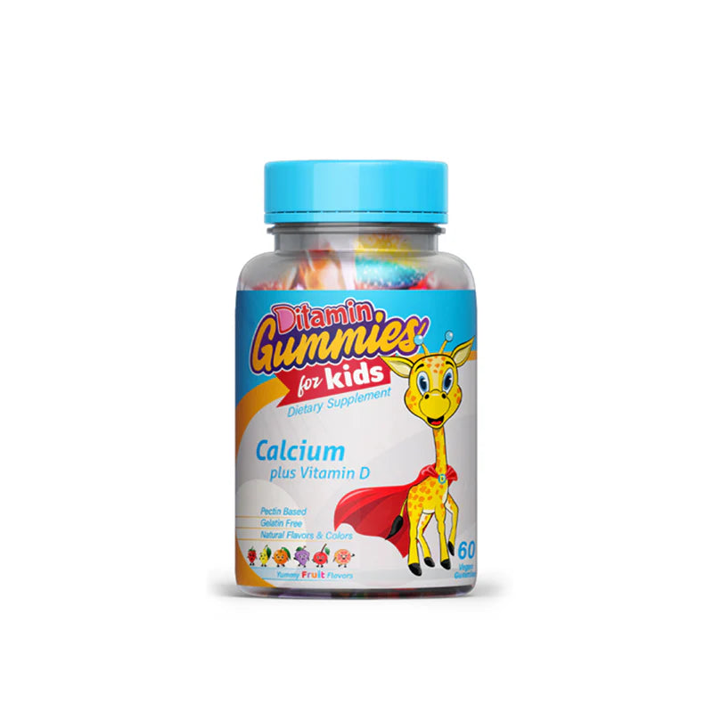 Ditamin Calcium Plus Vitamin D Kids Gummies 60'S