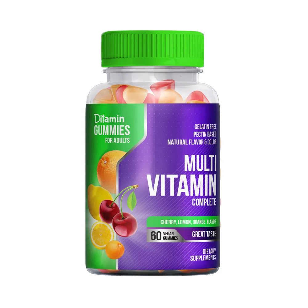 ديتامين متعدد الفيتامينات للبالغين، 60 قطعة