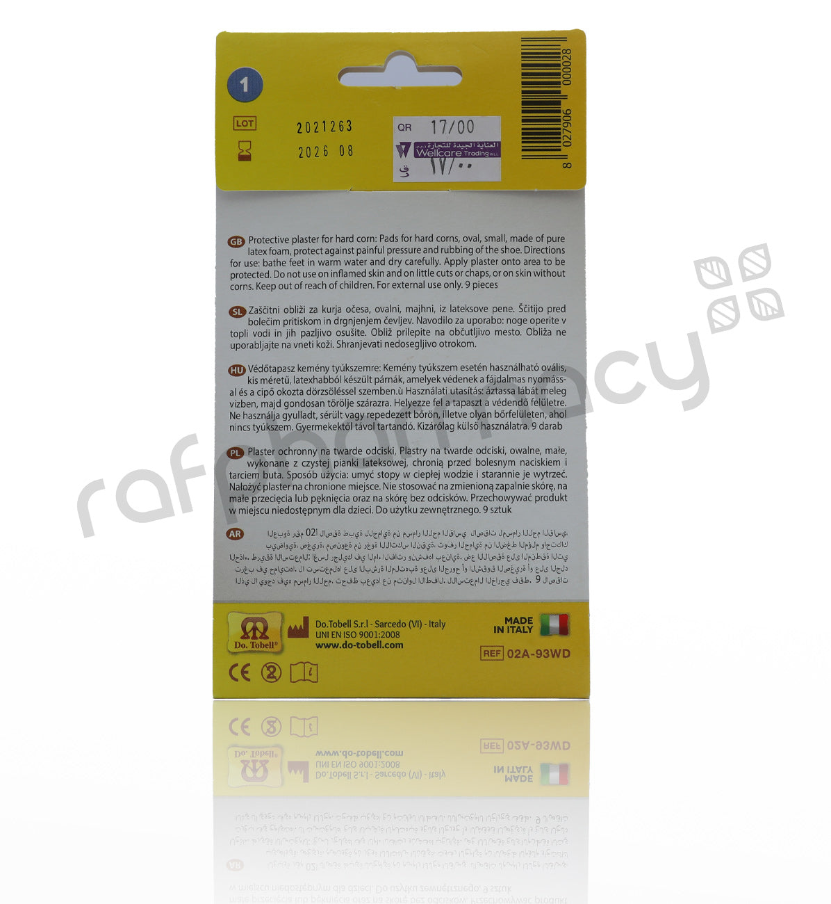 Do.Tobell Protective Plaster For Hard Corn 9'S