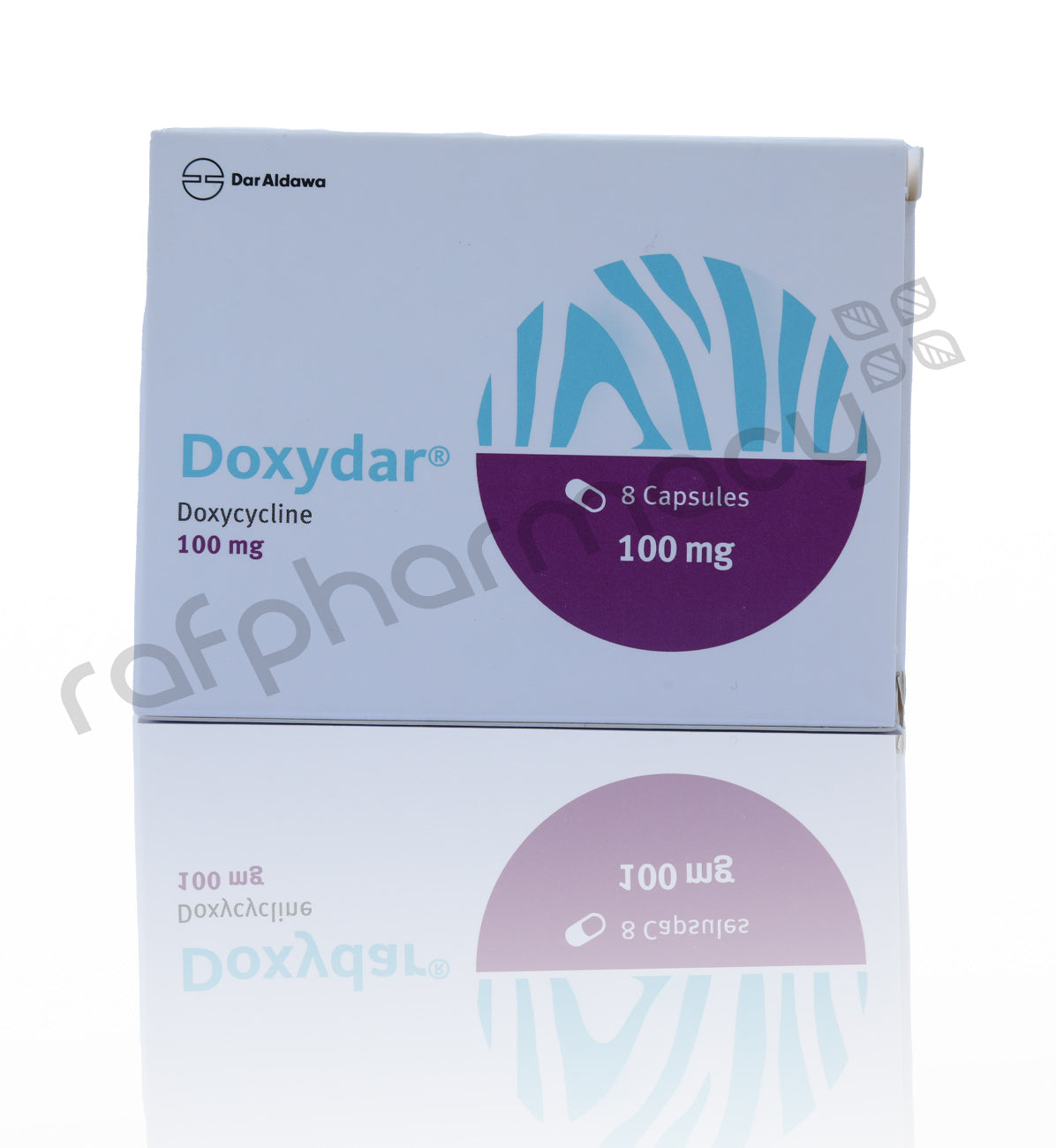 Doxydar 100mg Capsule 8'S