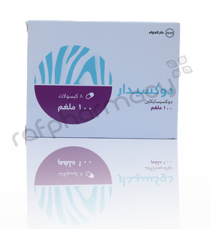 Doxydar 100mg Capsule 8'S
