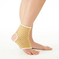 DR. MED ELASTIC ANKLE SLEEVE WITH ADJUSTABLE STRAP A009 LARGE