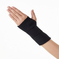 Dr. Med Elastic Wrist Palm Splint With Silicone Heel Pad Left W051 Large