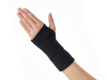 Dr. Med Elastic Wrist Palm Splint With Silicone Heel Pad Left W051 Small