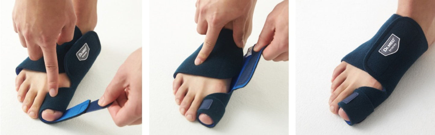 DR. MED HALLUX VALGUS SUPPORT A001 UNIVERSAL SIZE RIGHT